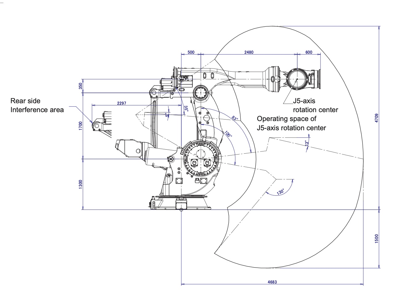 Fanuc M-2000iA/1700L Data Sheet M-Series robot