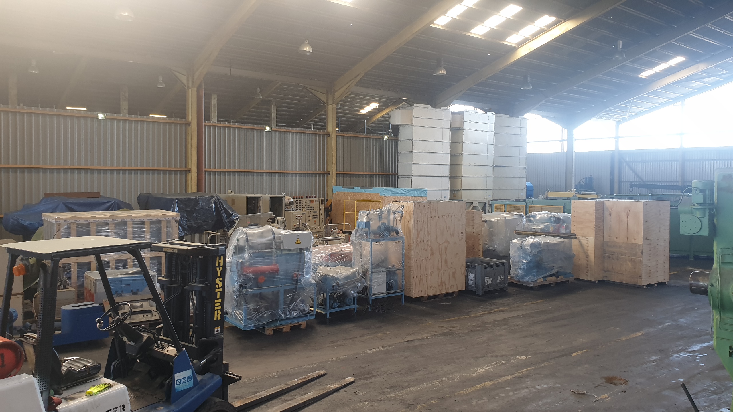 Dismantling, Export & Shipping