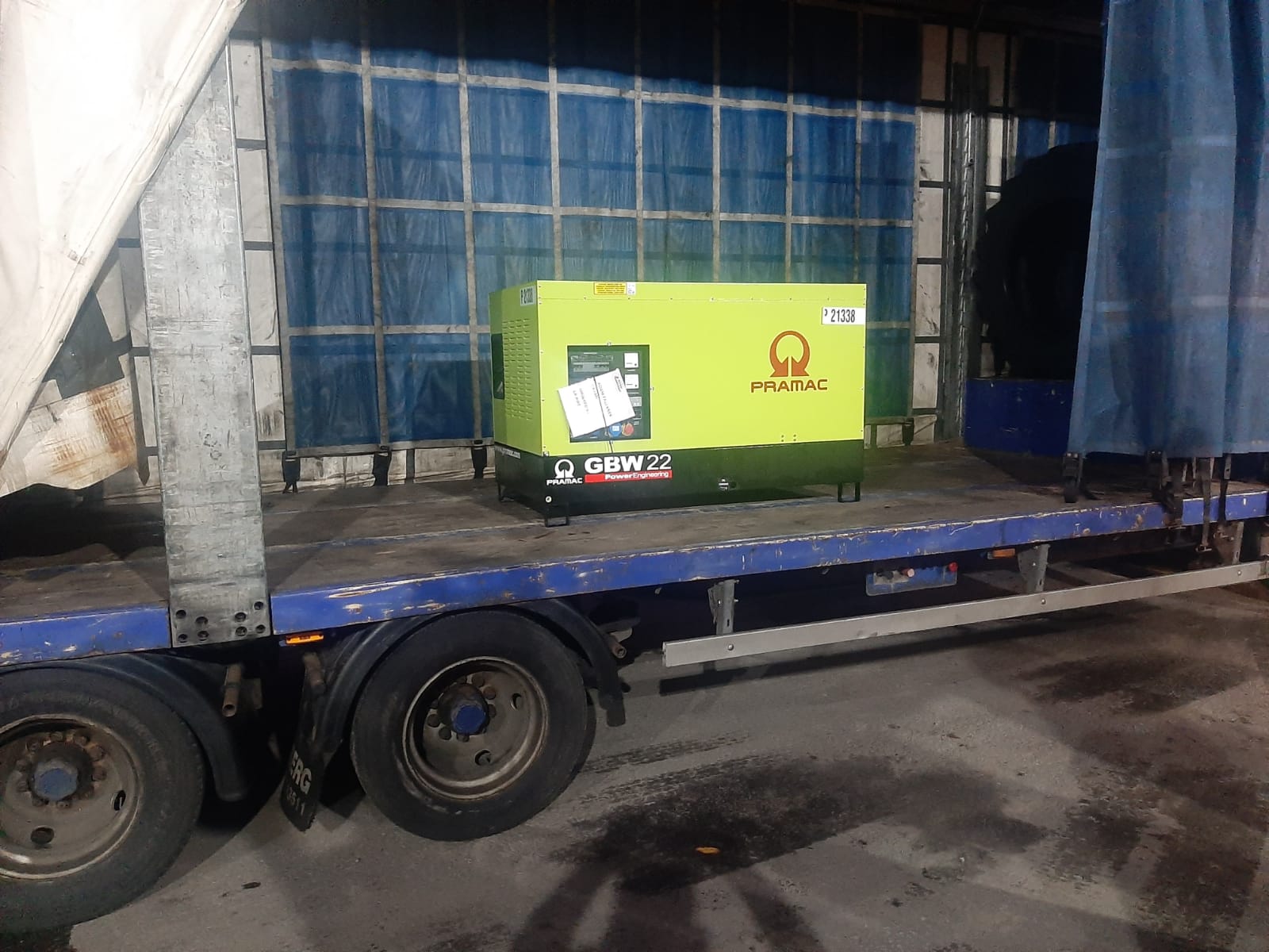 New Pramac GBW 22 Silent Generator SOLD... to a rental company in Cavan 