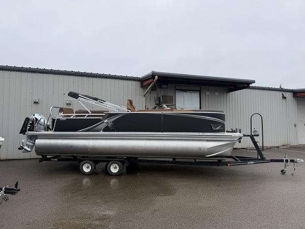 New Tahoe Cascade 2385 Elite honda 115HP outboard Pontoon CA winchester california 92596 Boat World