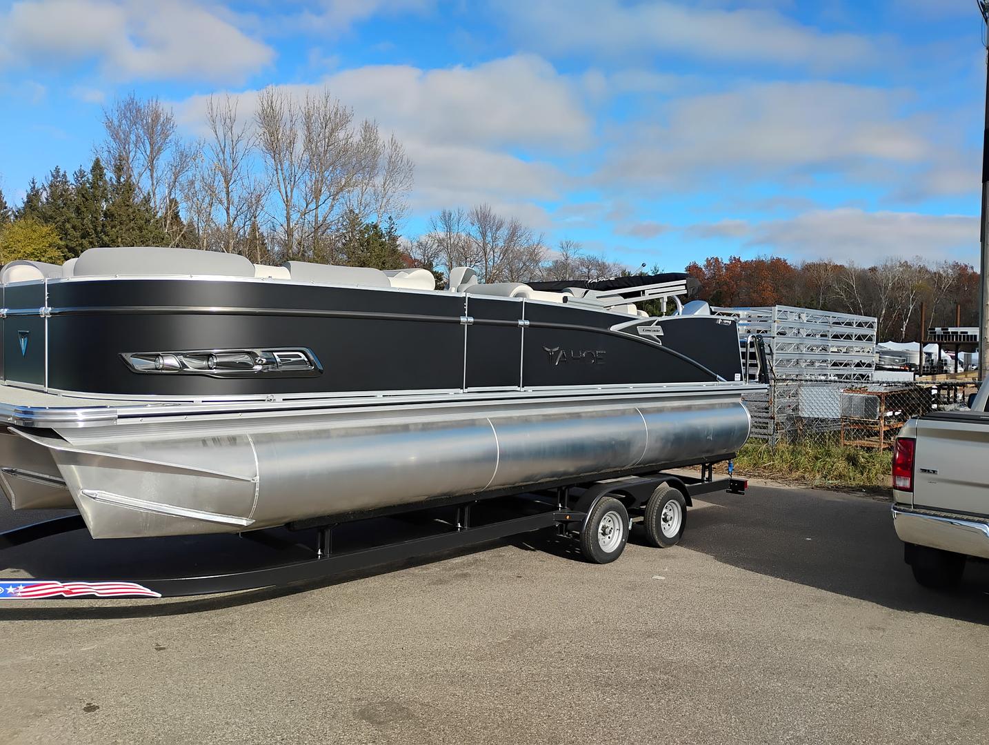 tahoe cascade 2385 elite tritoon honda power boat world best price coon rapids mn