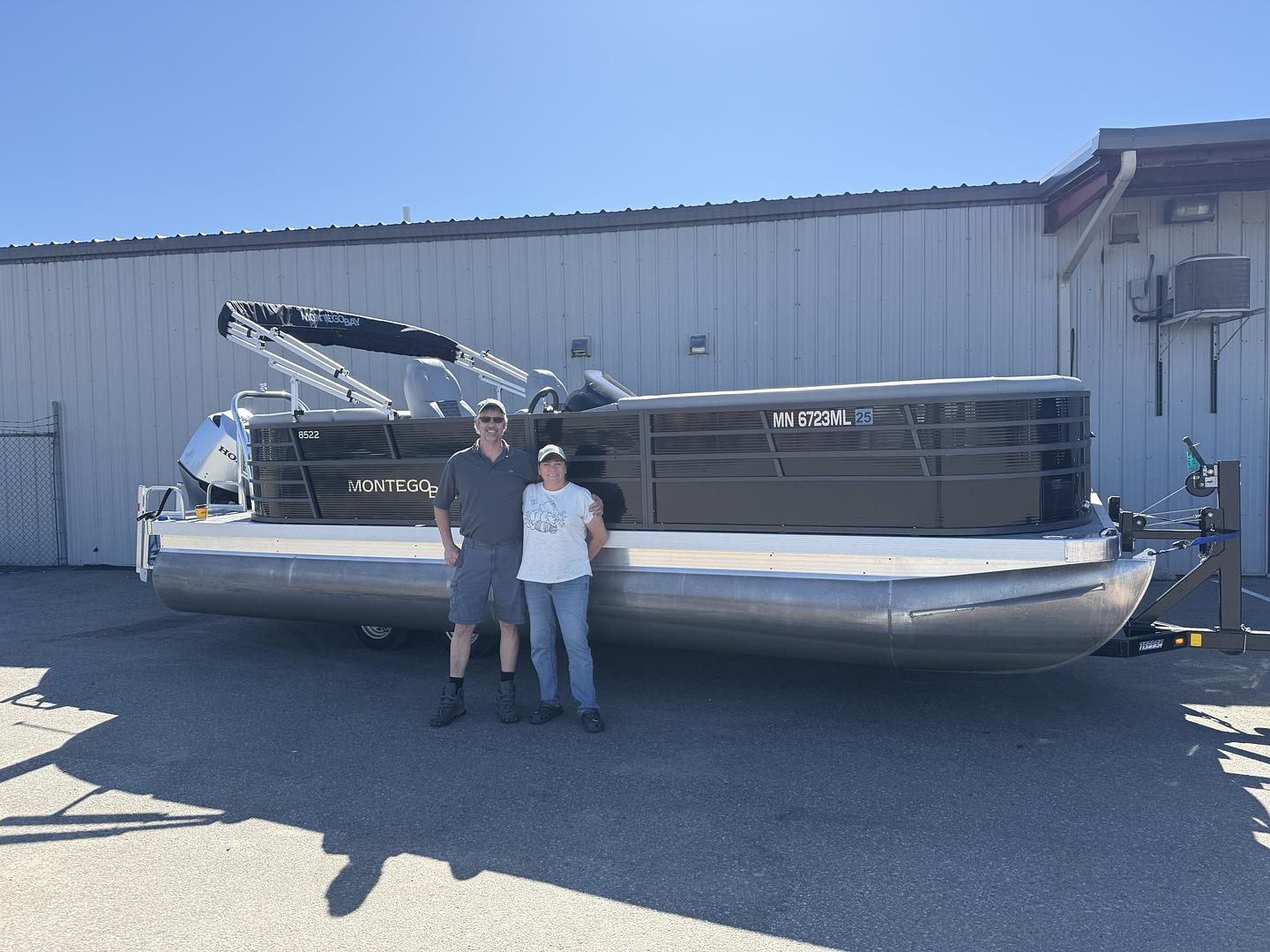 MONTEGO BAY SHELI AND BRANDON MONISNEE WI HONDA OUTBOARD BOAT WORLD BEST PRICE FIRST