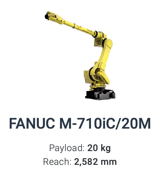 Fanuc M-710iC/20M Data Sheet