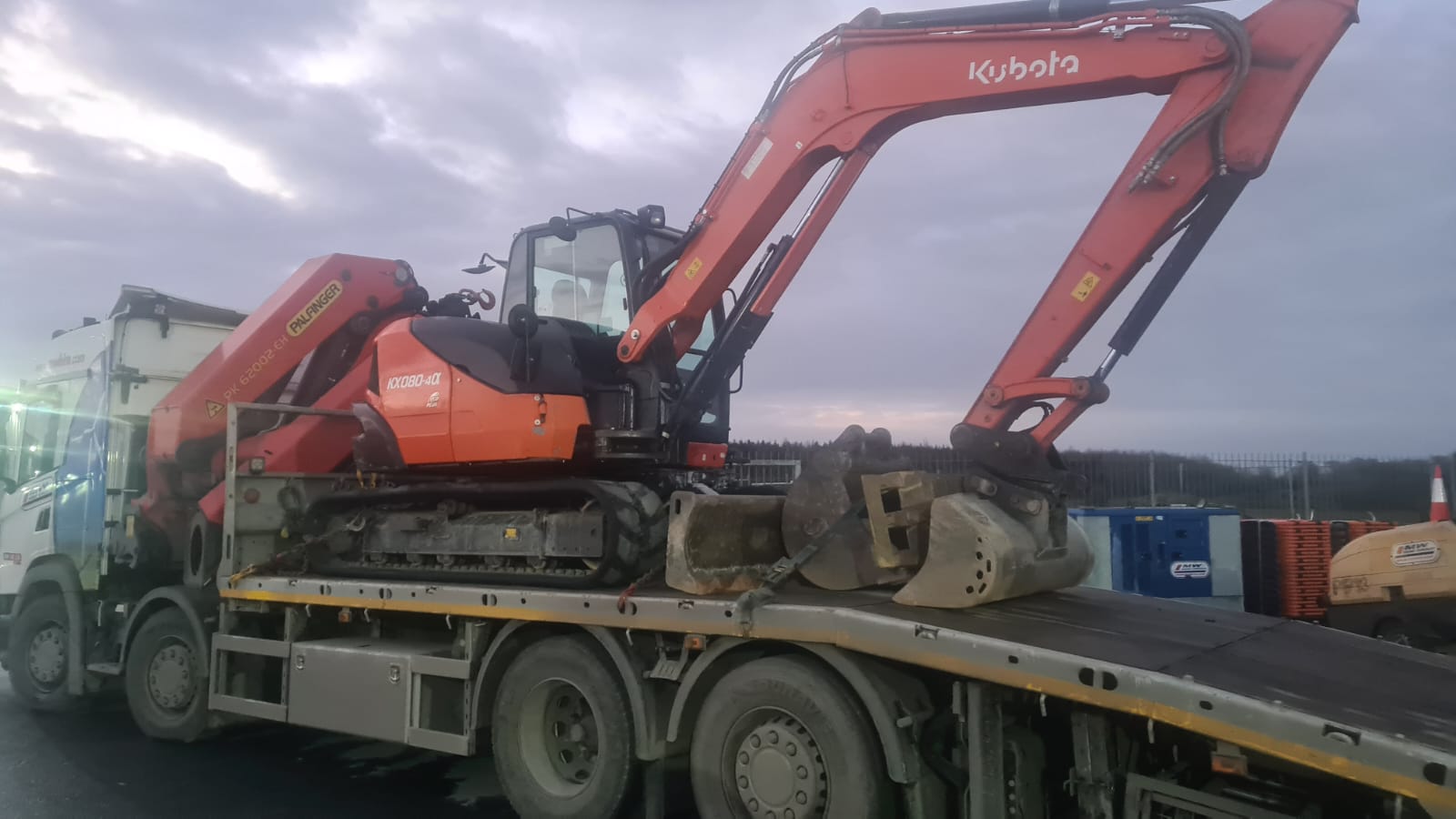 Ex Rental 8 Ton Kubota SOLD.... heading to the customer 