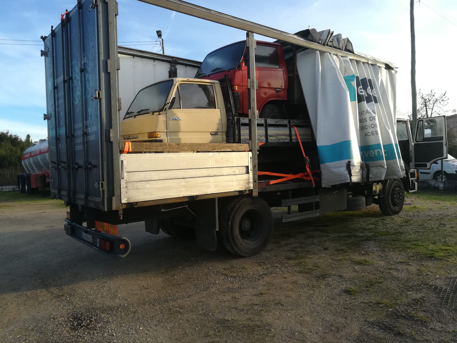 Loading. Destination: Lagos - Nigeria.