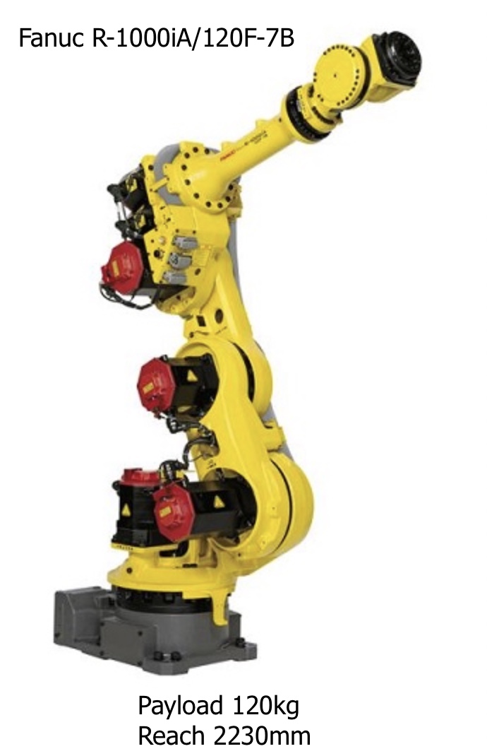 Fanuc R-1000iA/120F-7B Data Sheet R-Series Robot