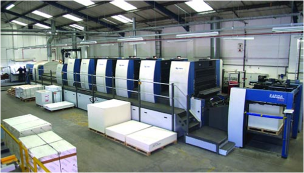 Wide Format Lithographic Printing