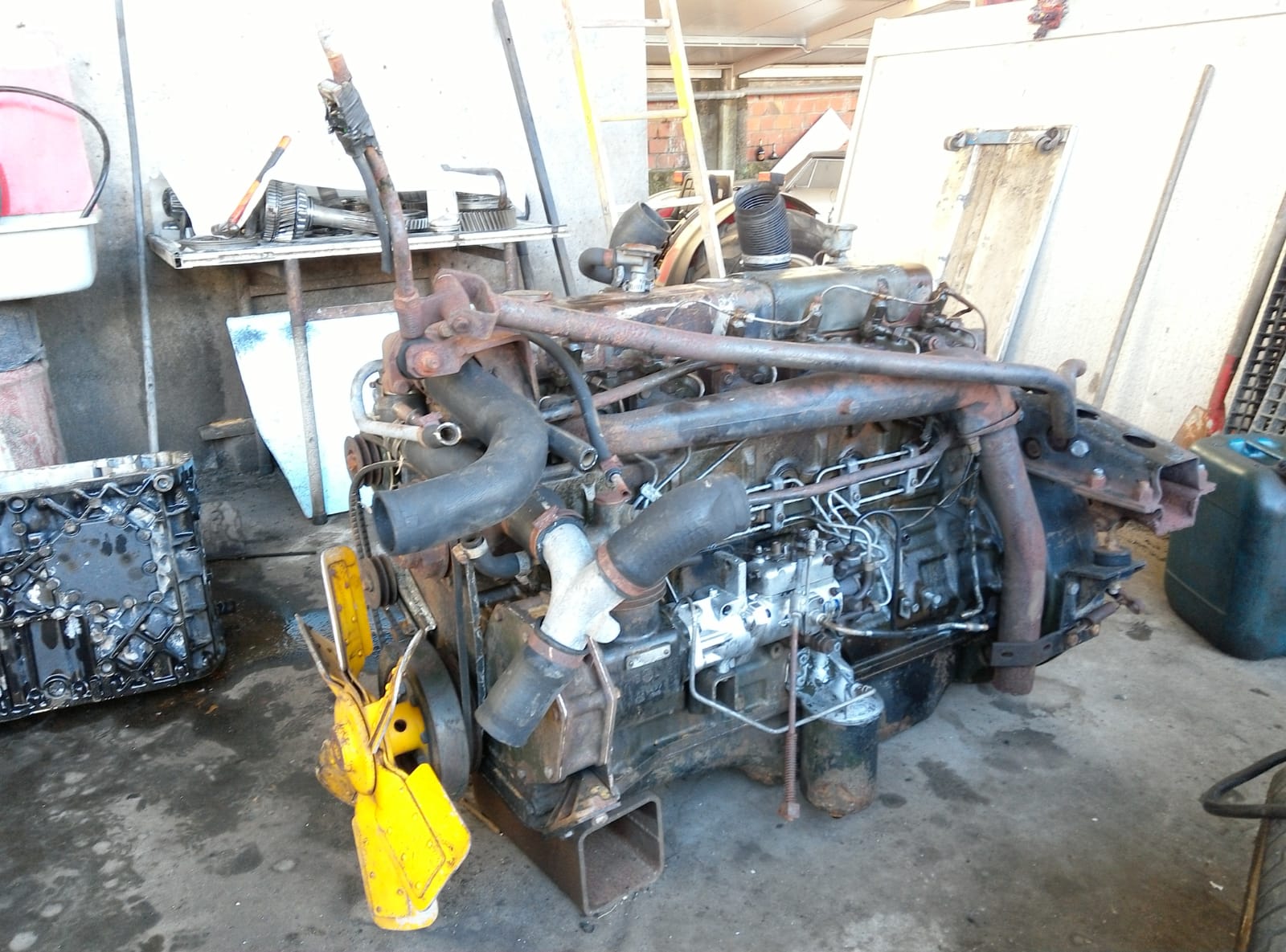 Bedford 500 diesel engine sold to Belgium