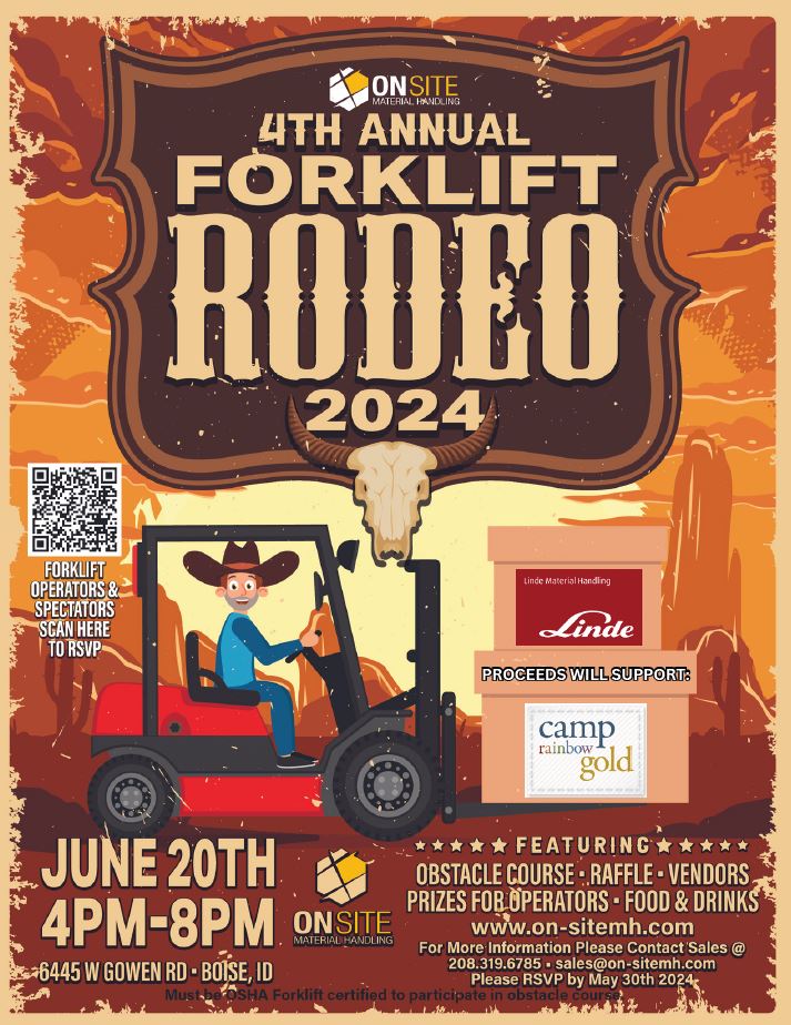 4th Annual Forklift Rodeo 2024 - June 20th!