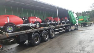 Load Of Mobile Washers Delivered To Site…SOLD…To Large Construction Company