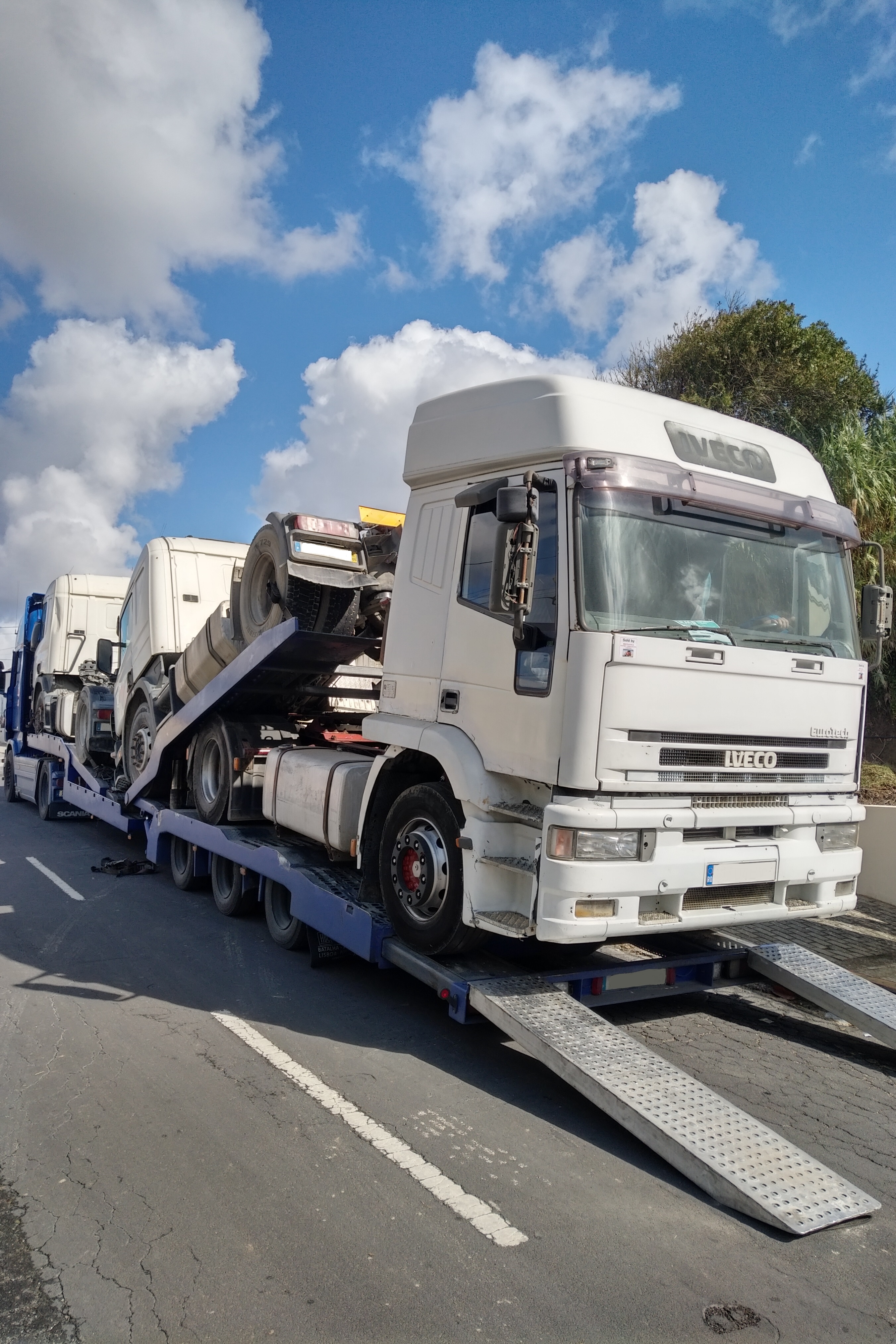 Delivery to Antwerp - Belgium.