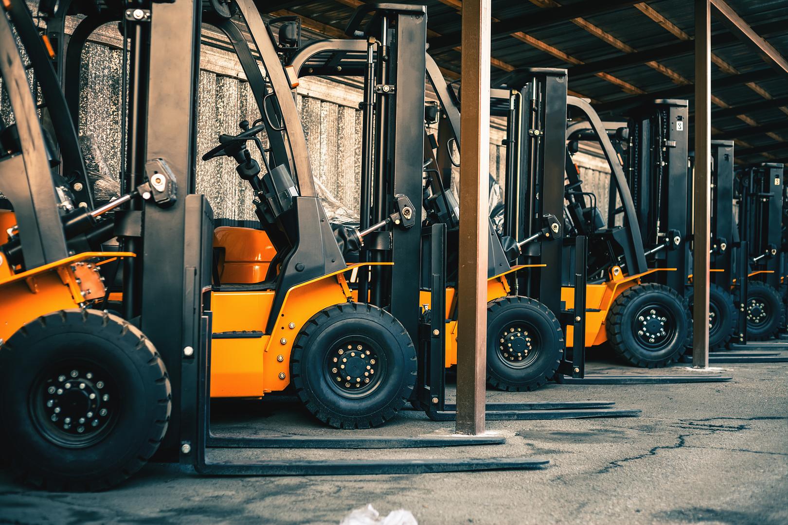 Ag equipment and heavy machinery ready for consignment