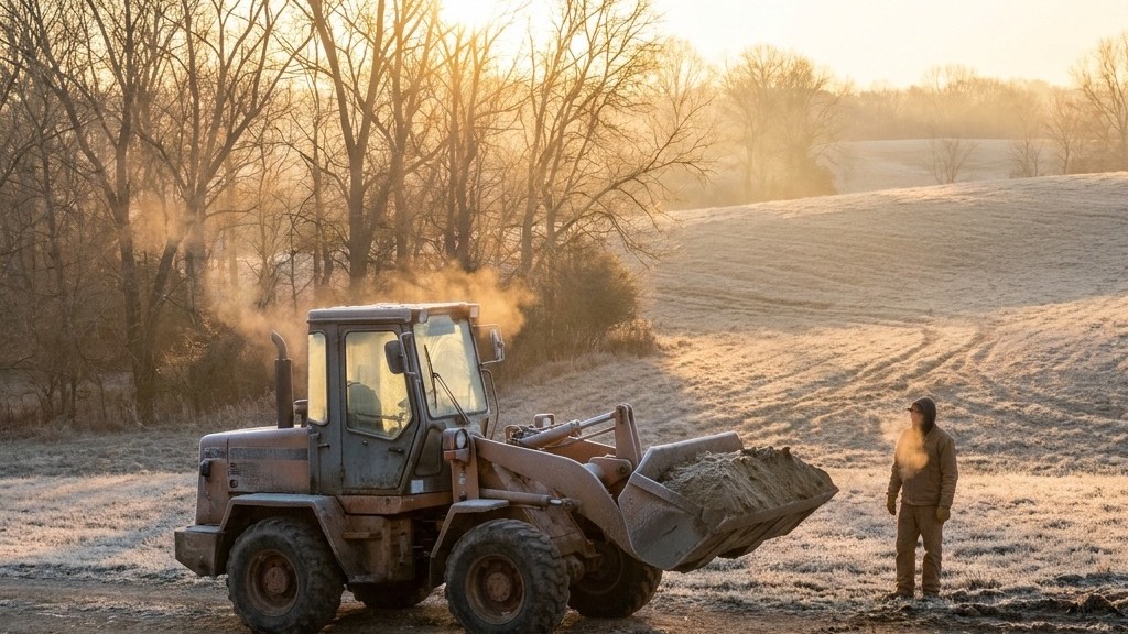 Loader Won't Lift Until It Warms Up? Cold Hydraulics, Explained
