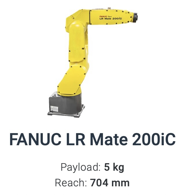 Fanuc LR Mate 200iC Data Sheet
