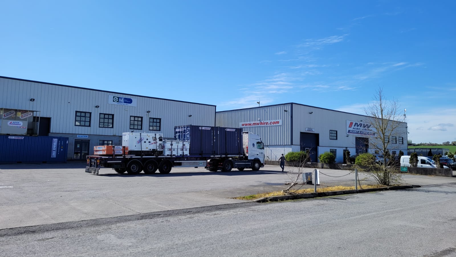 Range of Gear loaded heading to our UK Depot in Scotland 