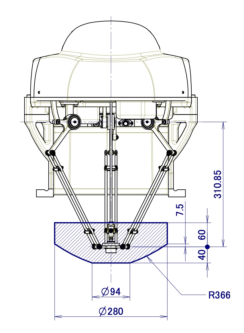 Fanuc M-1iA/0.5S Delta Robot Data Sheet
