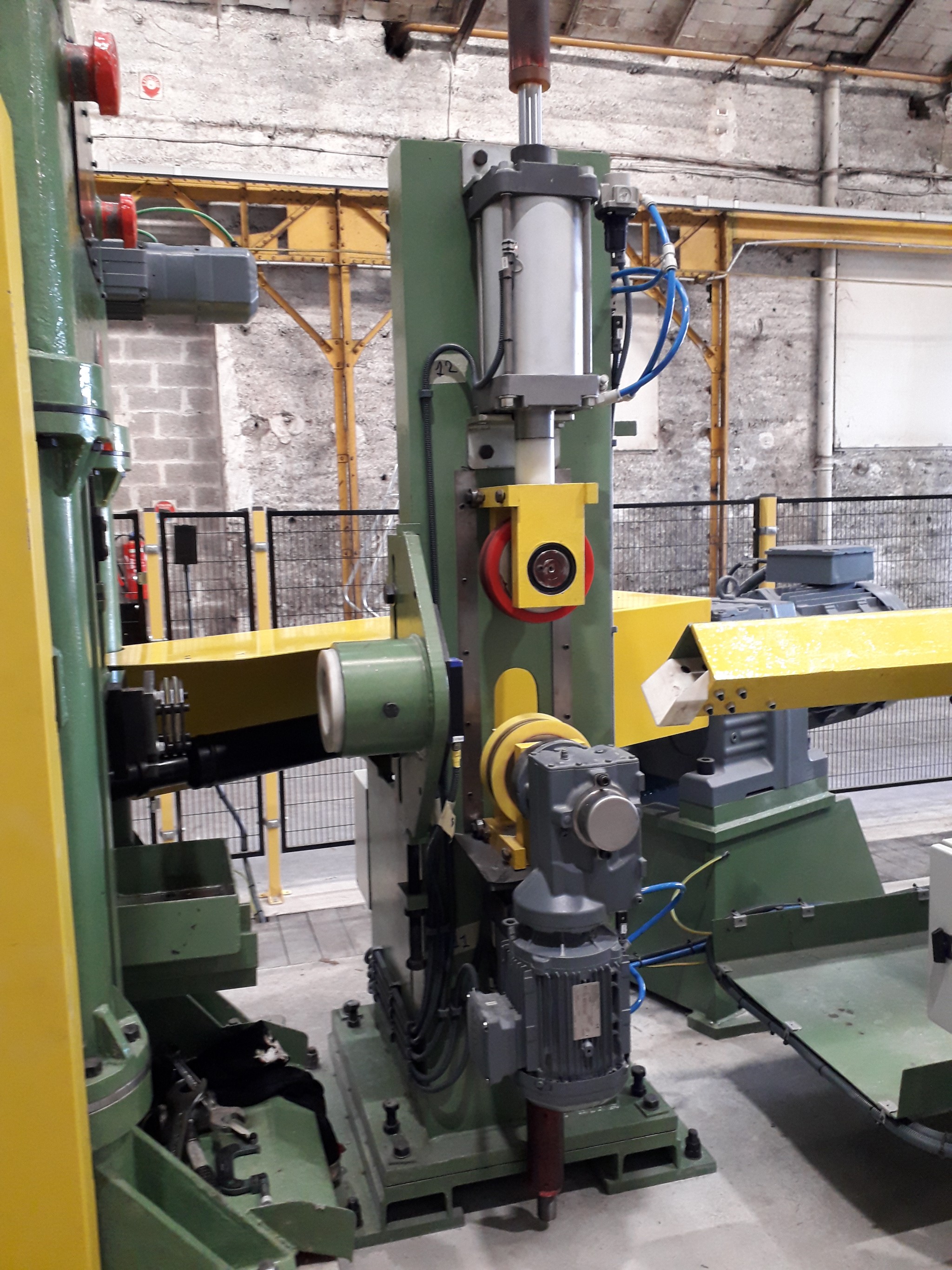 New 70mm copper bar straightener by Euromáquina