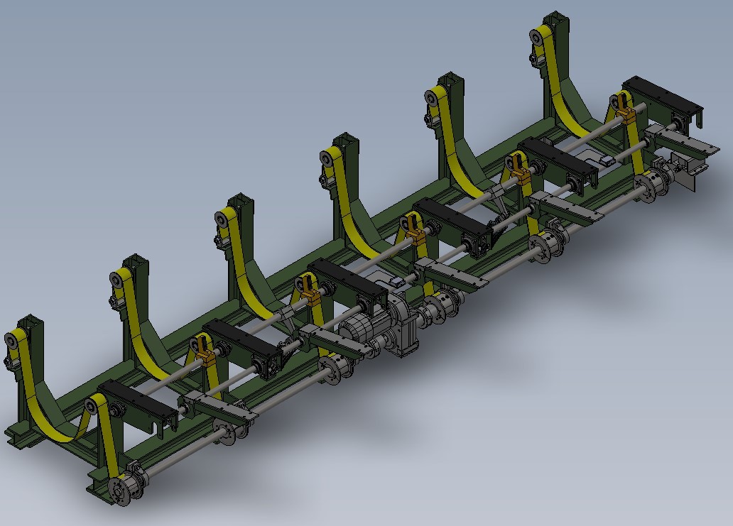 New 70mm copper bar straightener by Euromáquina