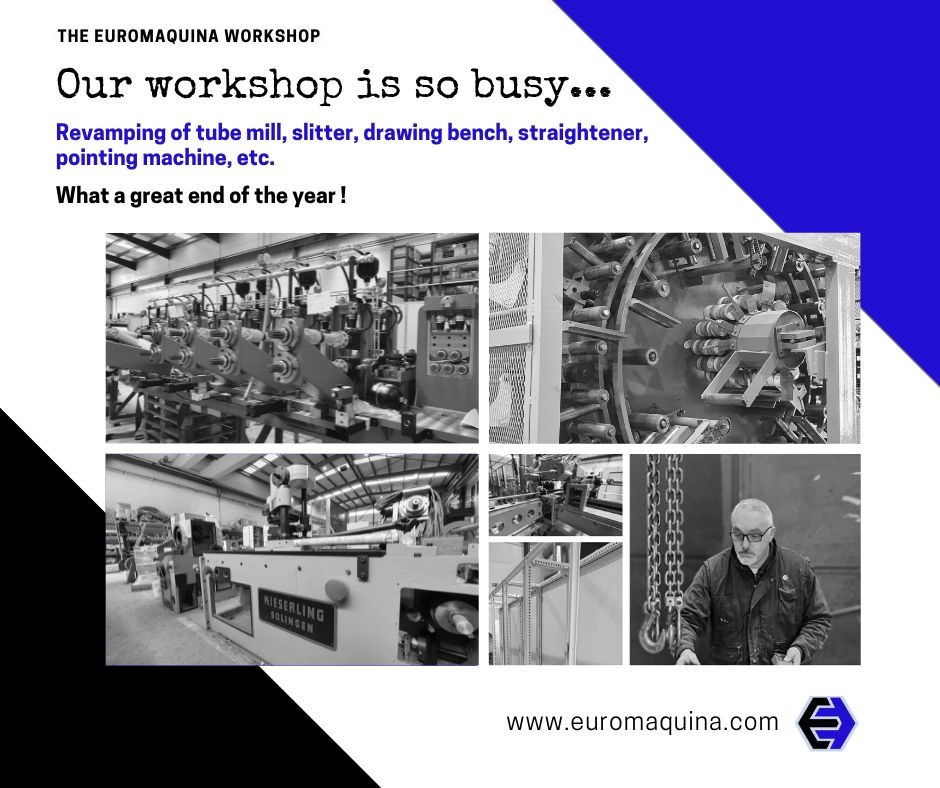 We are not just a manufacturer, we also master semi-new machinery ! 