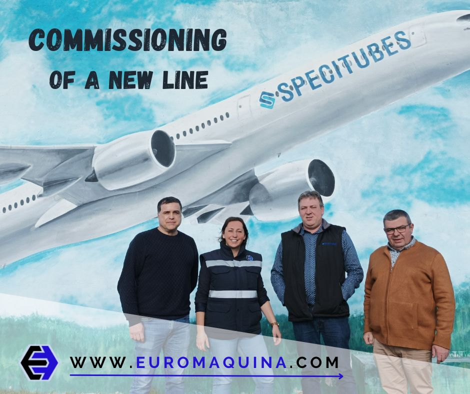 Mise en service d'une ligne de contrôle non destructif chez Specitubes