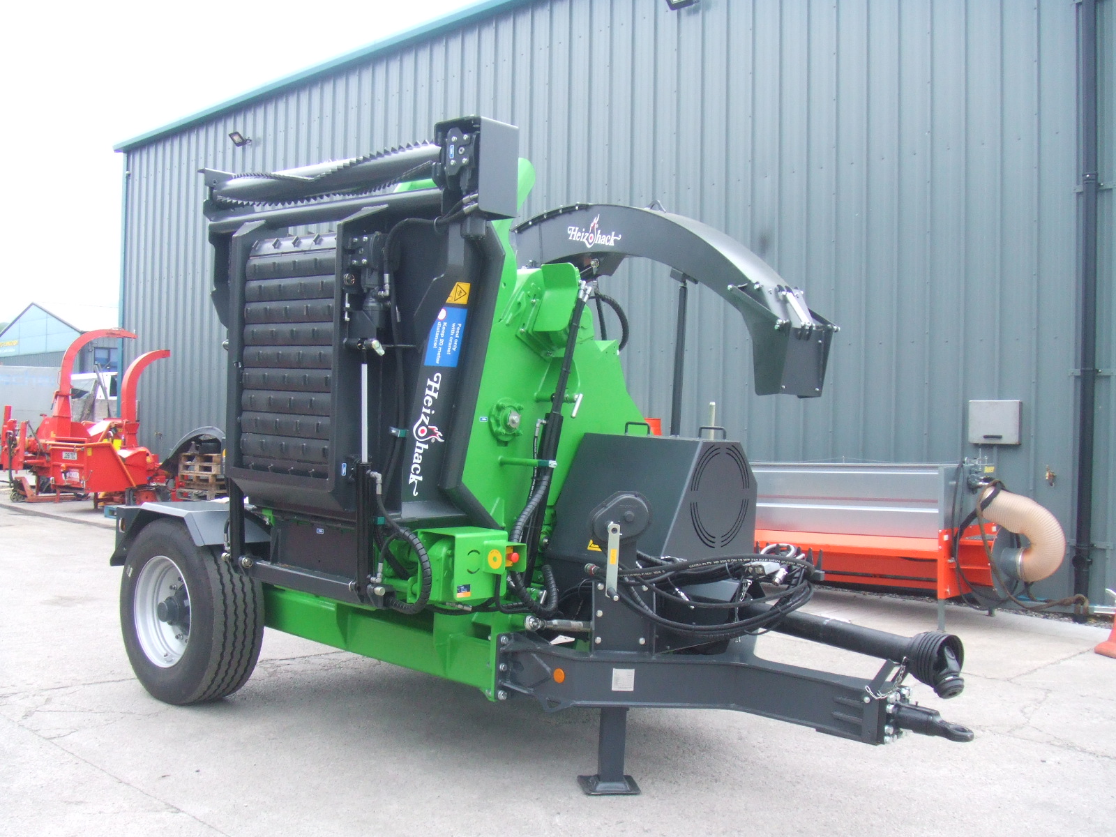  HM8-500K WITH POWERED INFEED BED