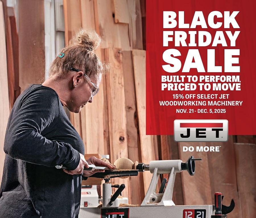 Jet Woodworking 2025 Black Friday