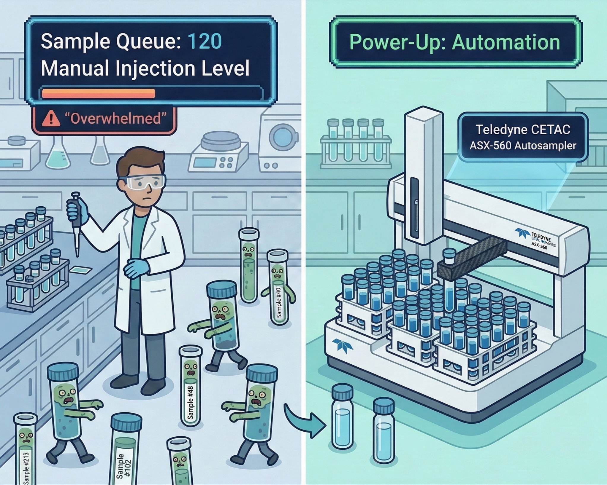Automating Sample Introduction in High-Throughput Workflows