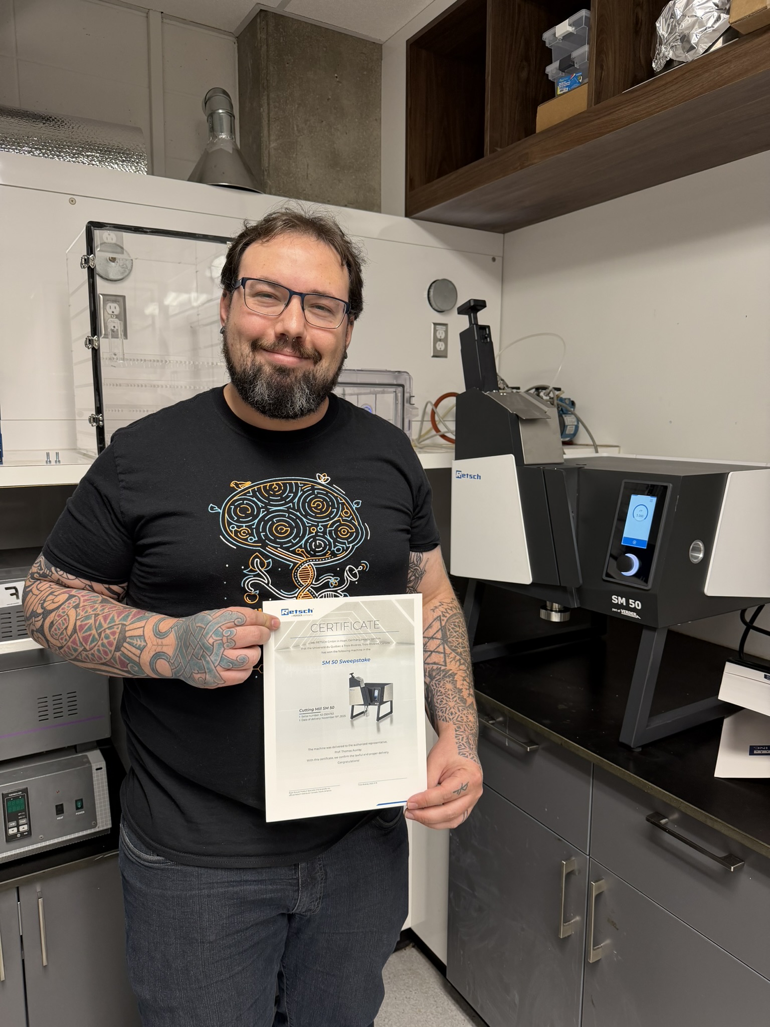 Interview: Professor Thomas Auvray on Winning the Retsch SM 50 and Advancing Sustainable Chemistry