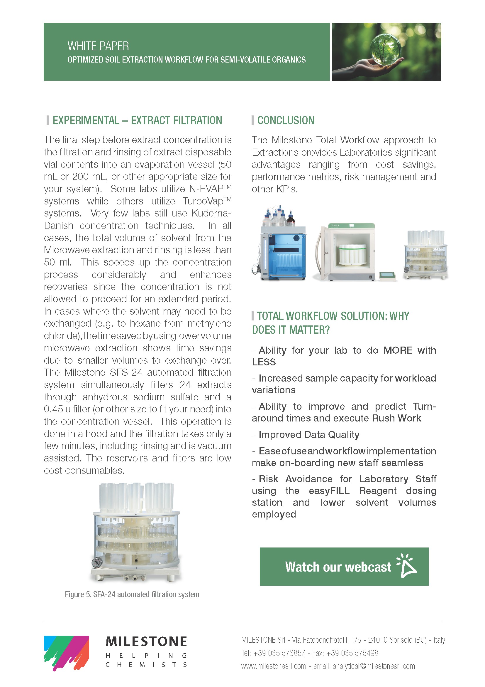 Streamline Your Organic Sample Extractions