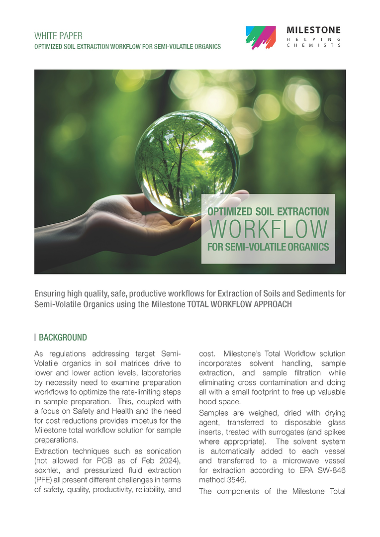 Streamline Your Organic Sample Extractions