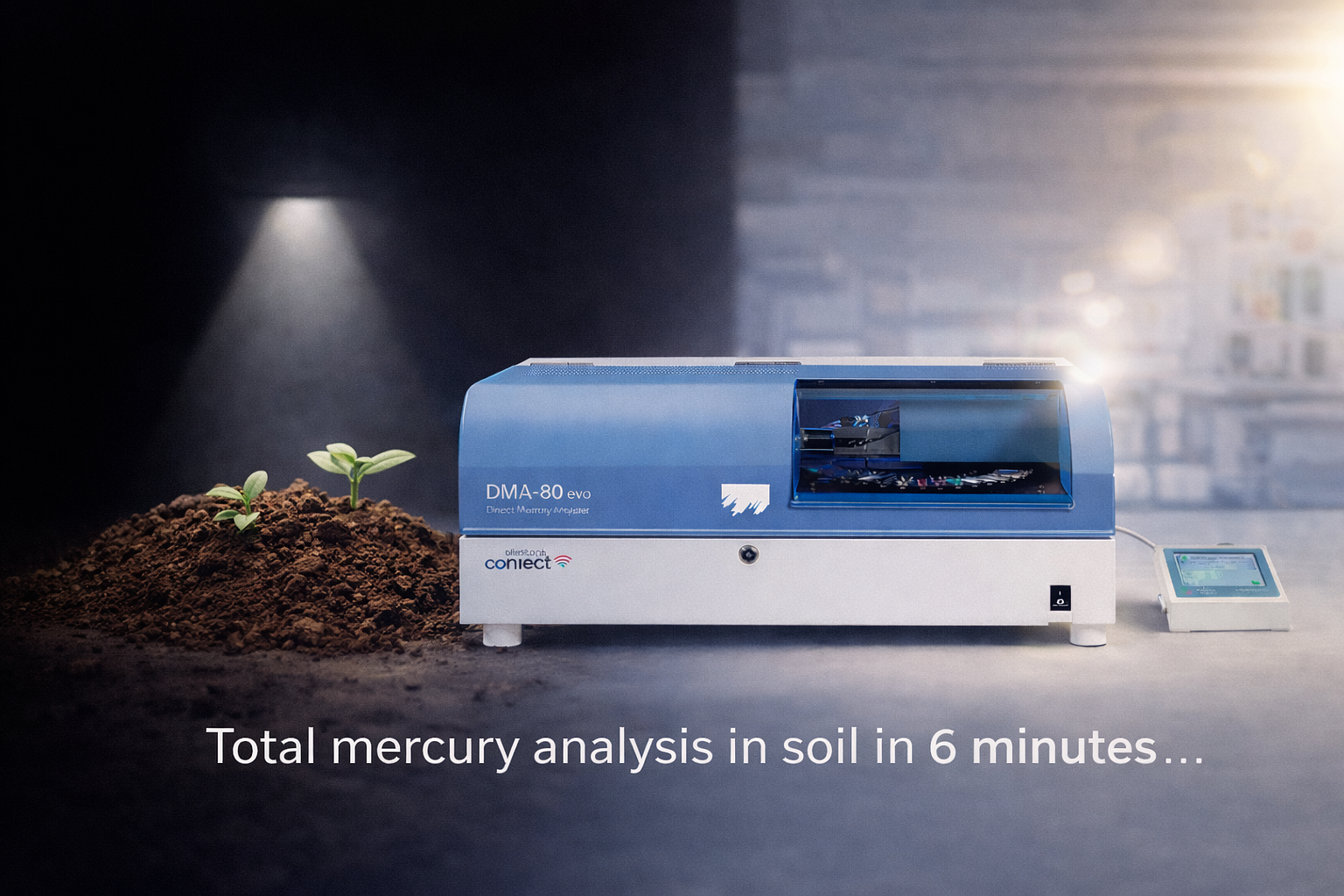 Total mercury determination in soil using direct analysis: A better alternative