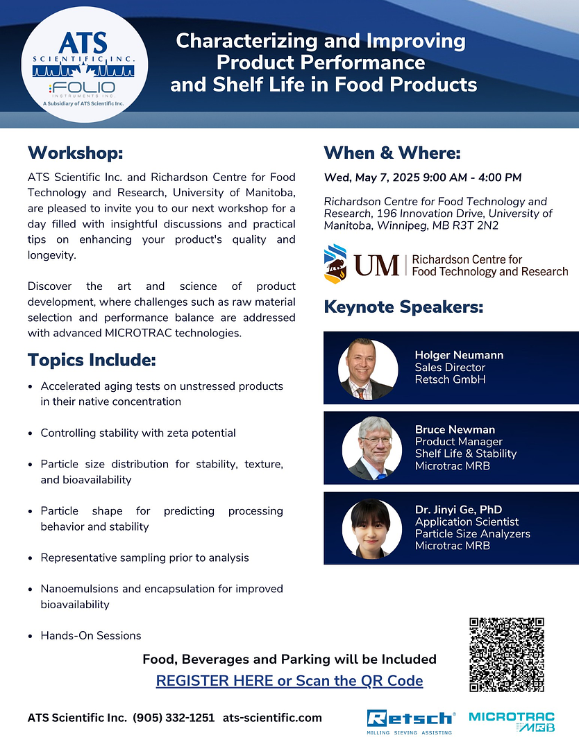 Characterizing and Improving Product Performance and Shelf Life in Food Products