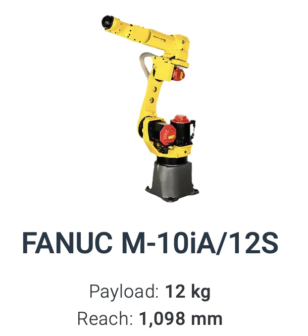 Fanuc M-10iA/12S Data Sheet