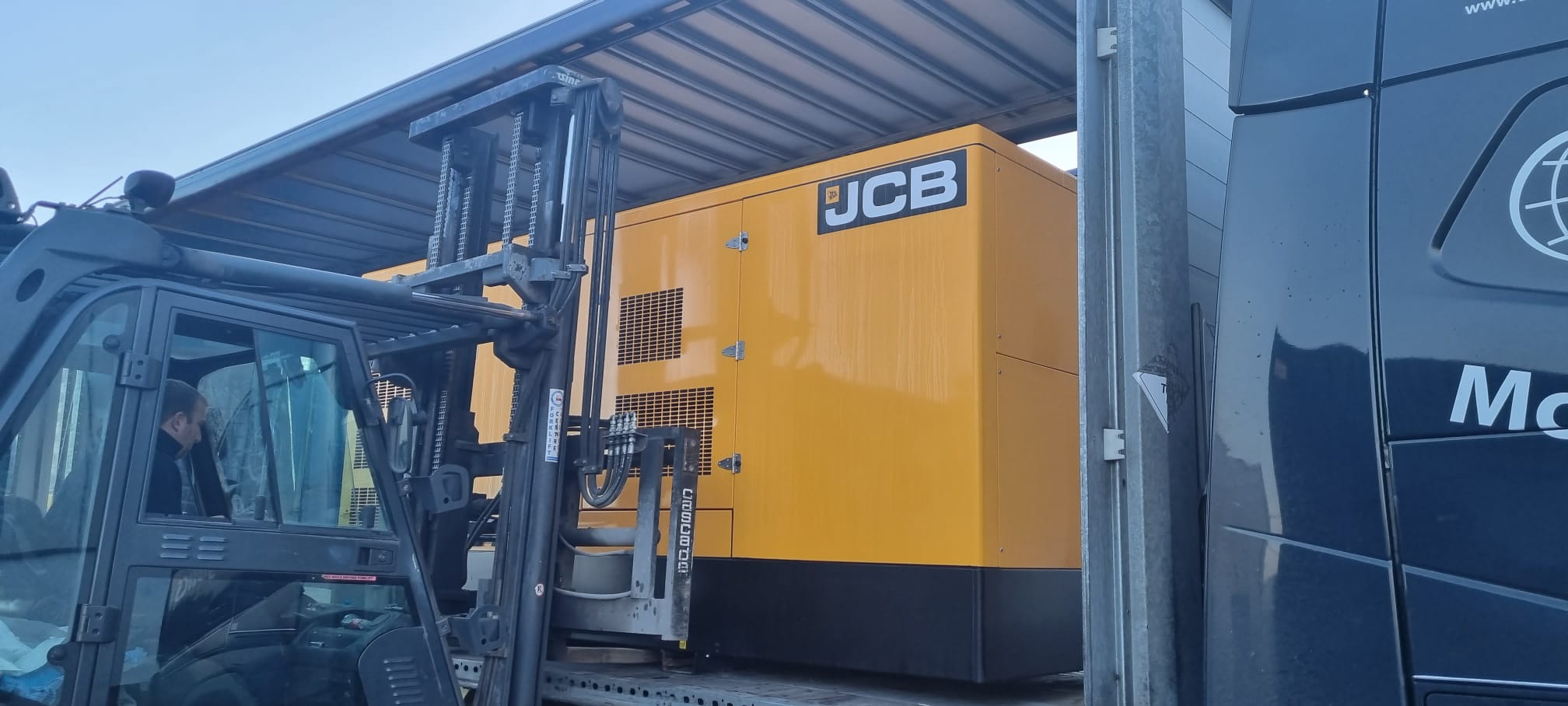 Load of JCB Generators SOLD.. heading to Europe 