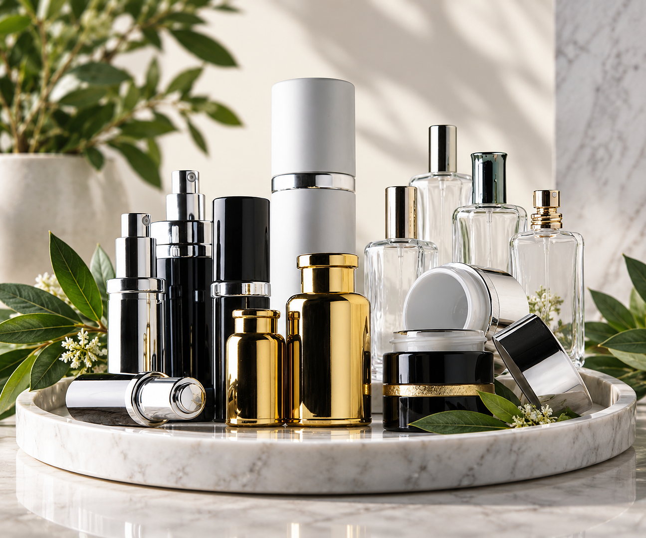 Proposta prodotti Arsmetallo per profumeria e cosmetica