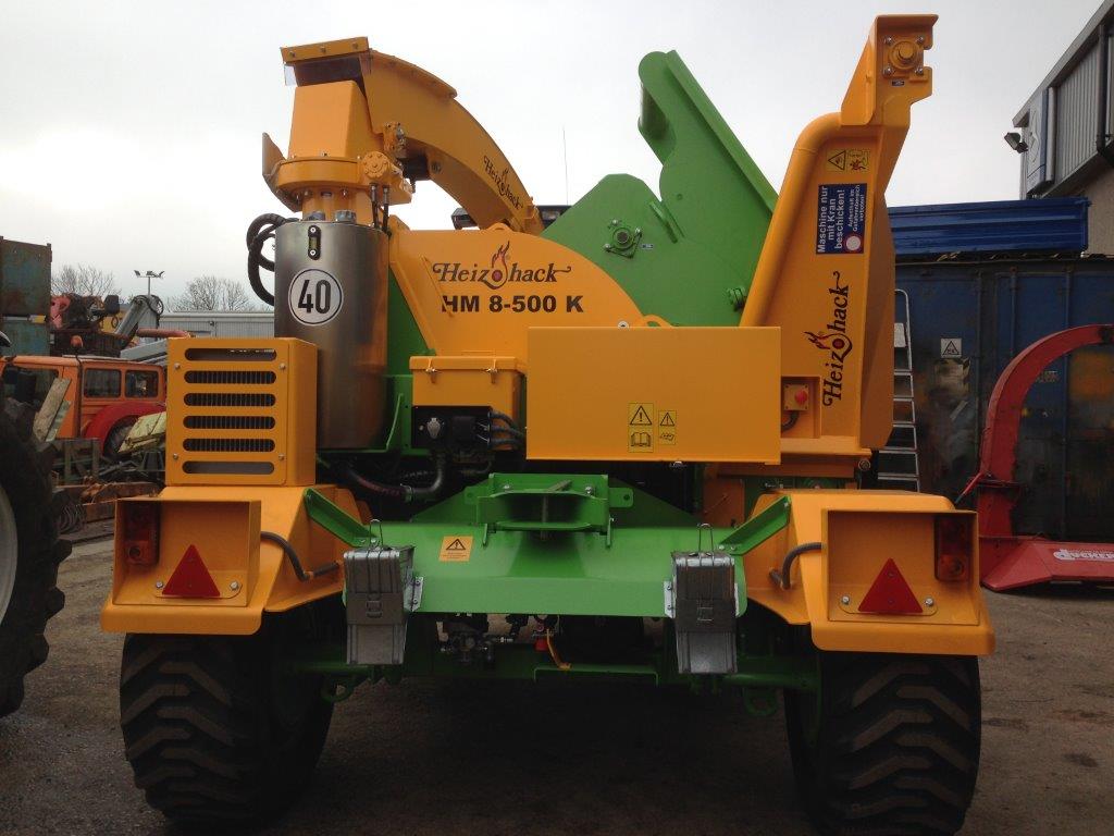 HM8-500K HEIZOHACK WOODCHIPPER ON ITS WAY TO ITS NEW HOME!