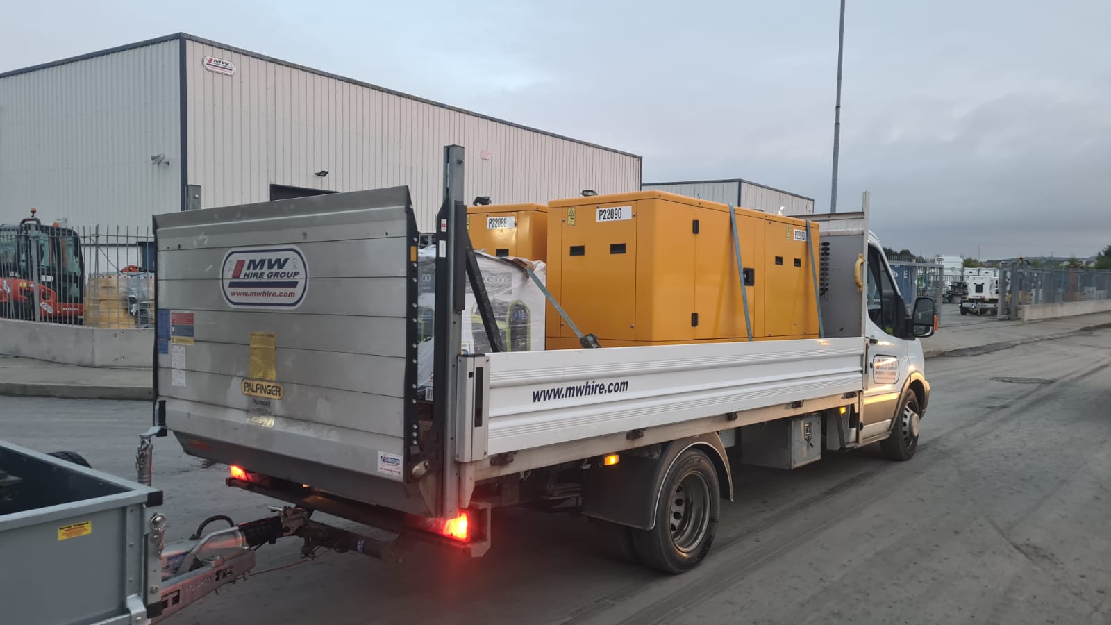 2x Ex Rental JCB 45KVA Generators SOLD... on their way to the customer in Cork