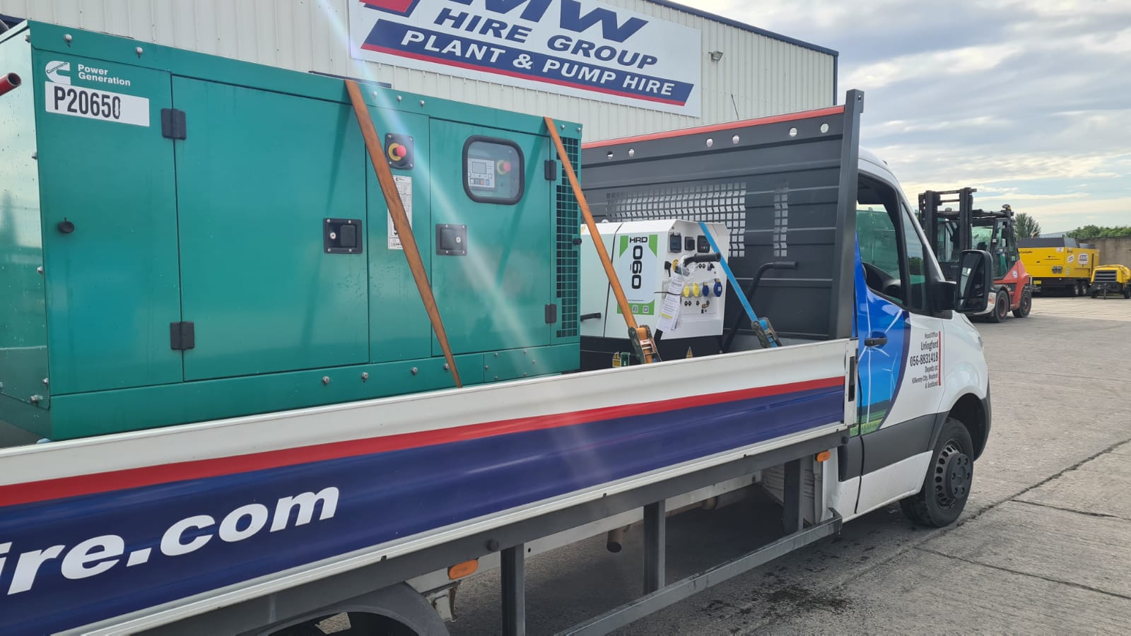 New Cummins 22KVA & New 6KVA Harrington heading to Dublin... SOLD