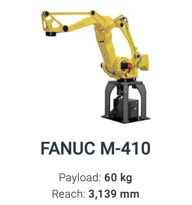 Fanuc M-410 Data Sheet