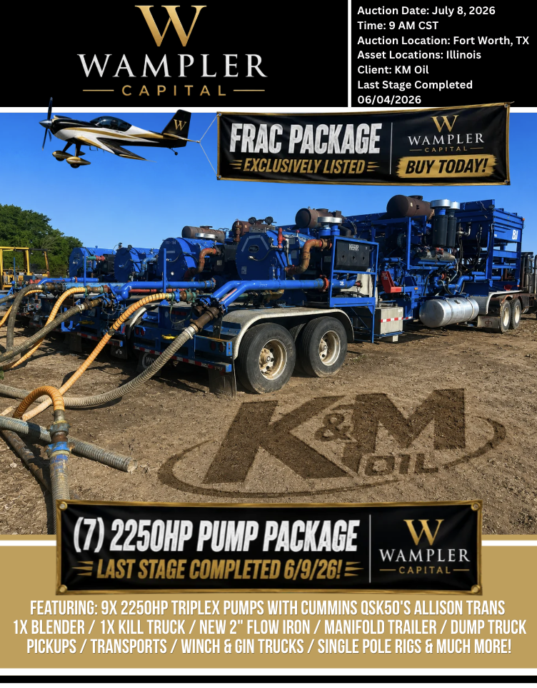 K&M Oil Selects Wampler Capital to Lead Strategic Asset Liquidation in Illinois
