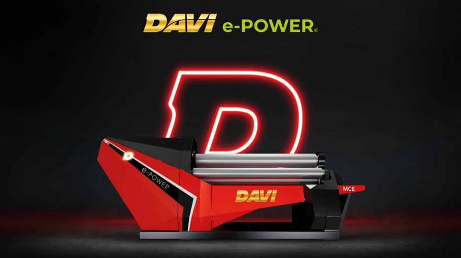 Davi E-Power, The First Complete Line of FULL ELECTRIC Plate Rolls