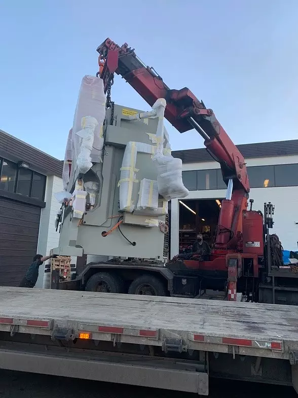 Machine Shipping
