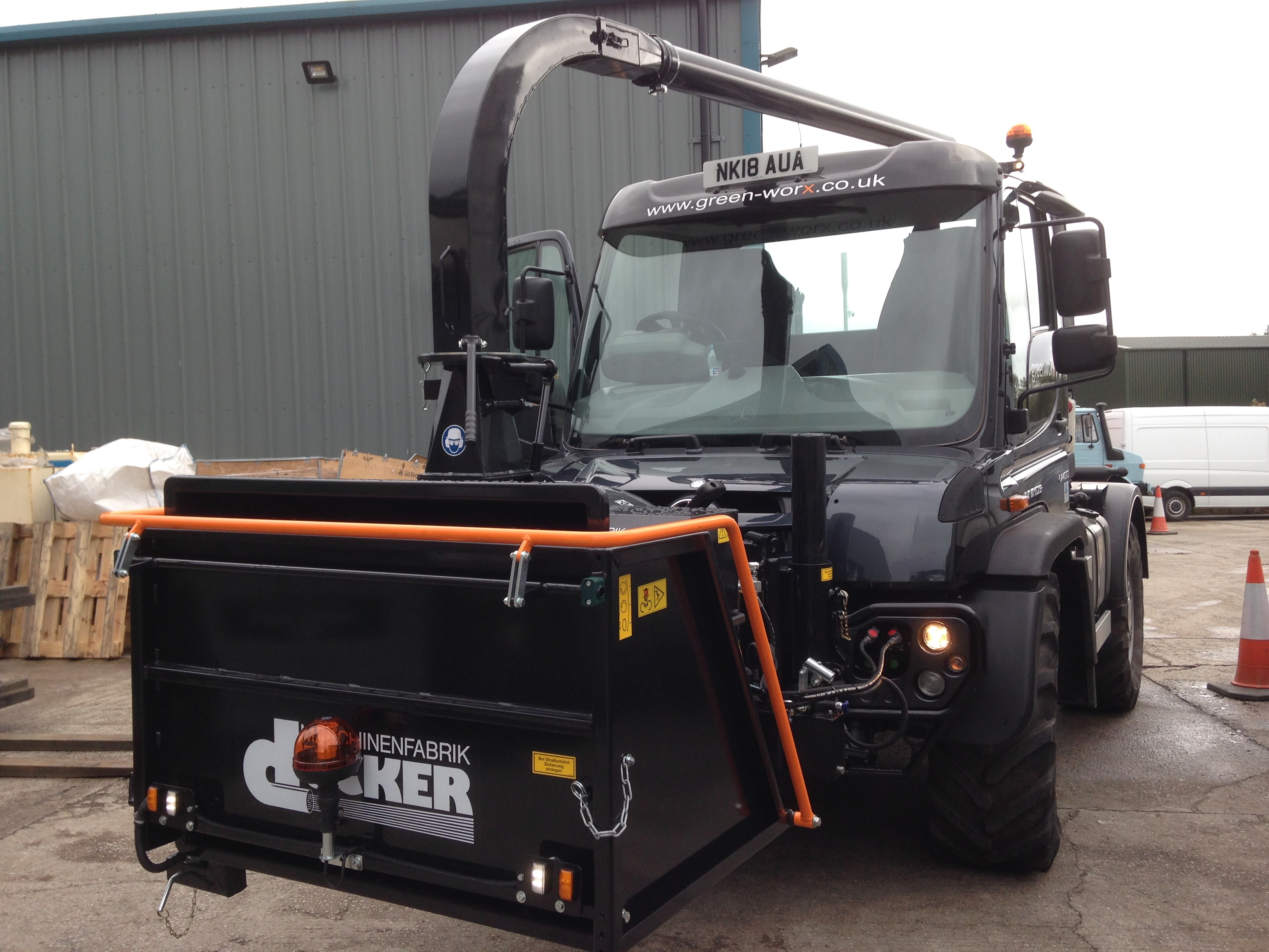  GREENWORX NEW FRONT MOUNT DUCKER CHIPPER