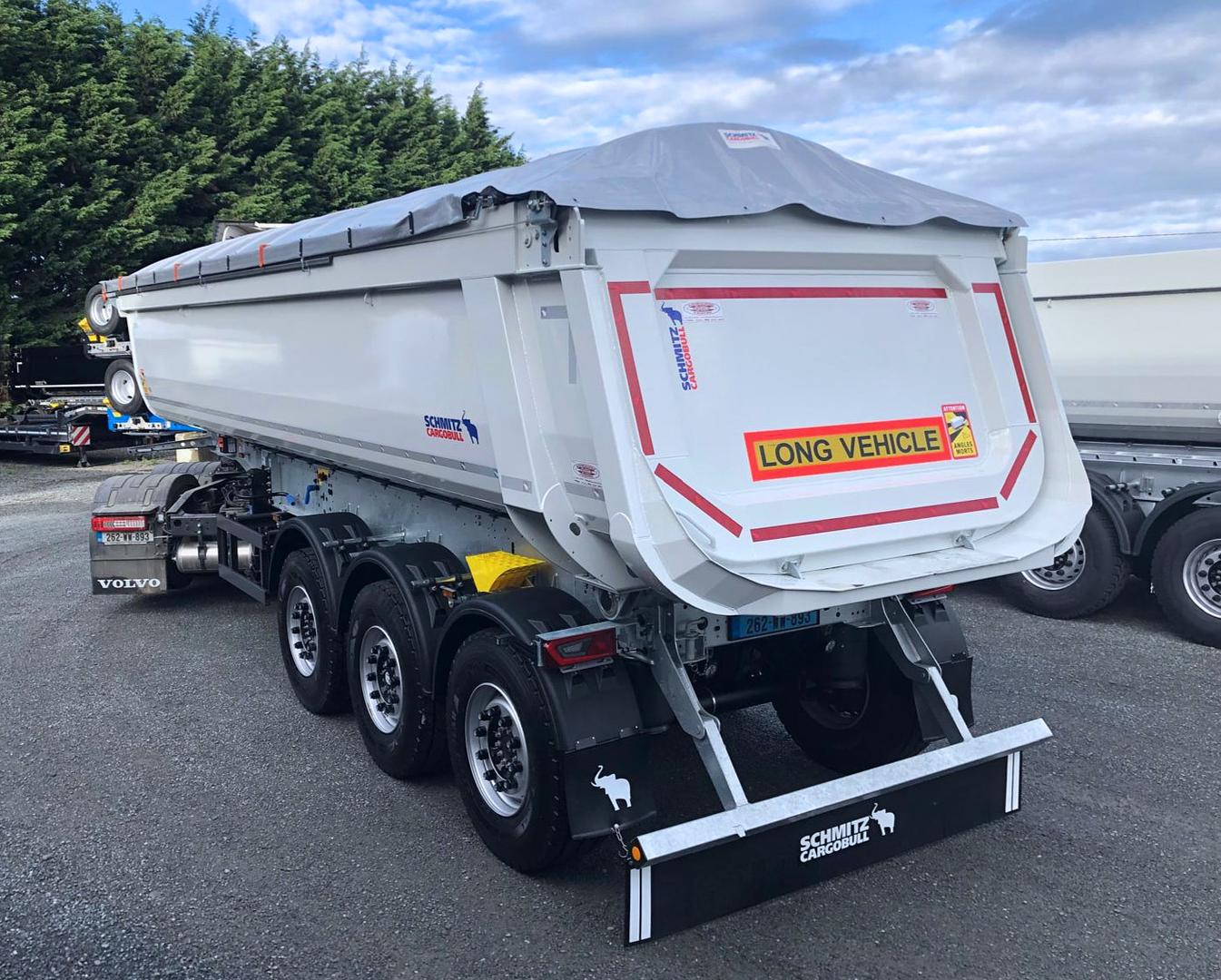 Scratnagh Developments on collection of new Schmitz tipper
