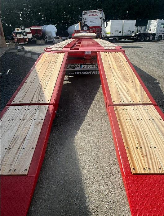 M.R. Concrete on collection of new Faymonville low loader