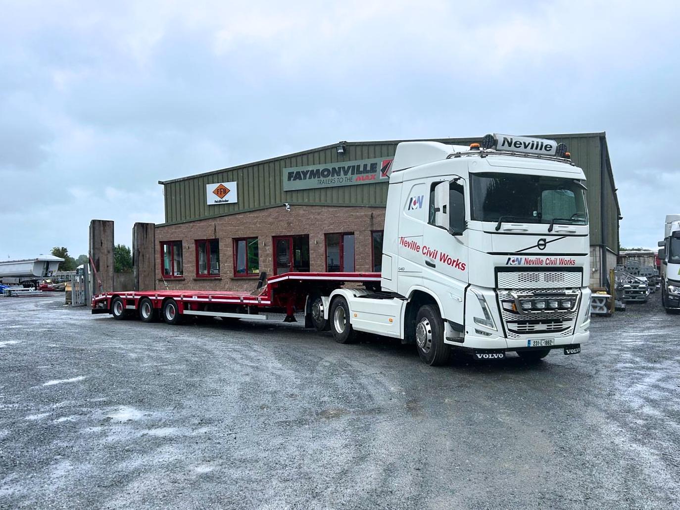 Neville Civil Works on collection of a quality used trailer