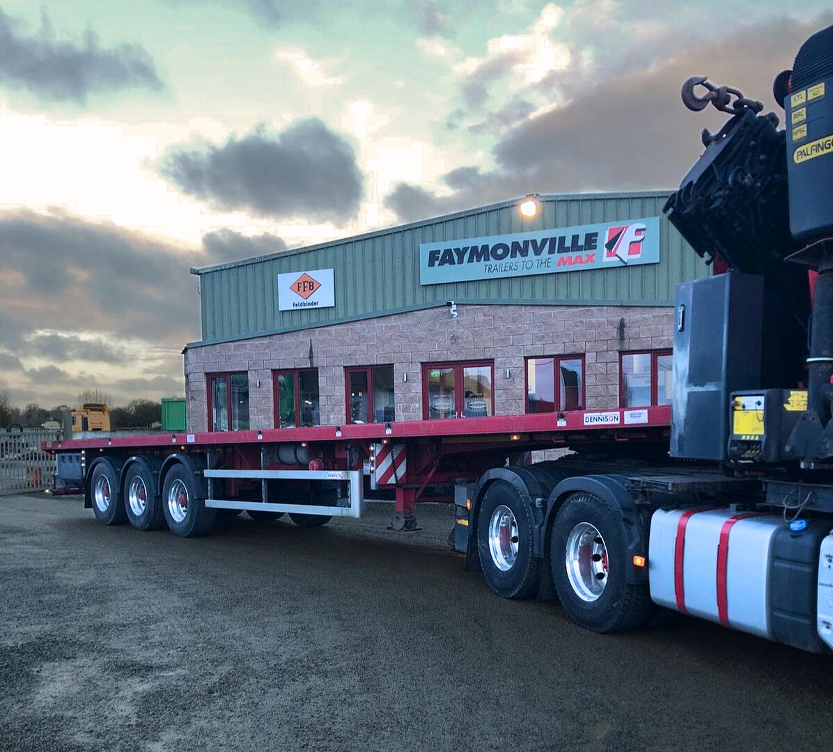 James Brennan Transport on collection of quality used trailer