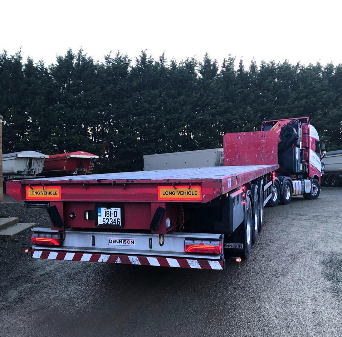 James Brennan Transport on collection of quality used trailer