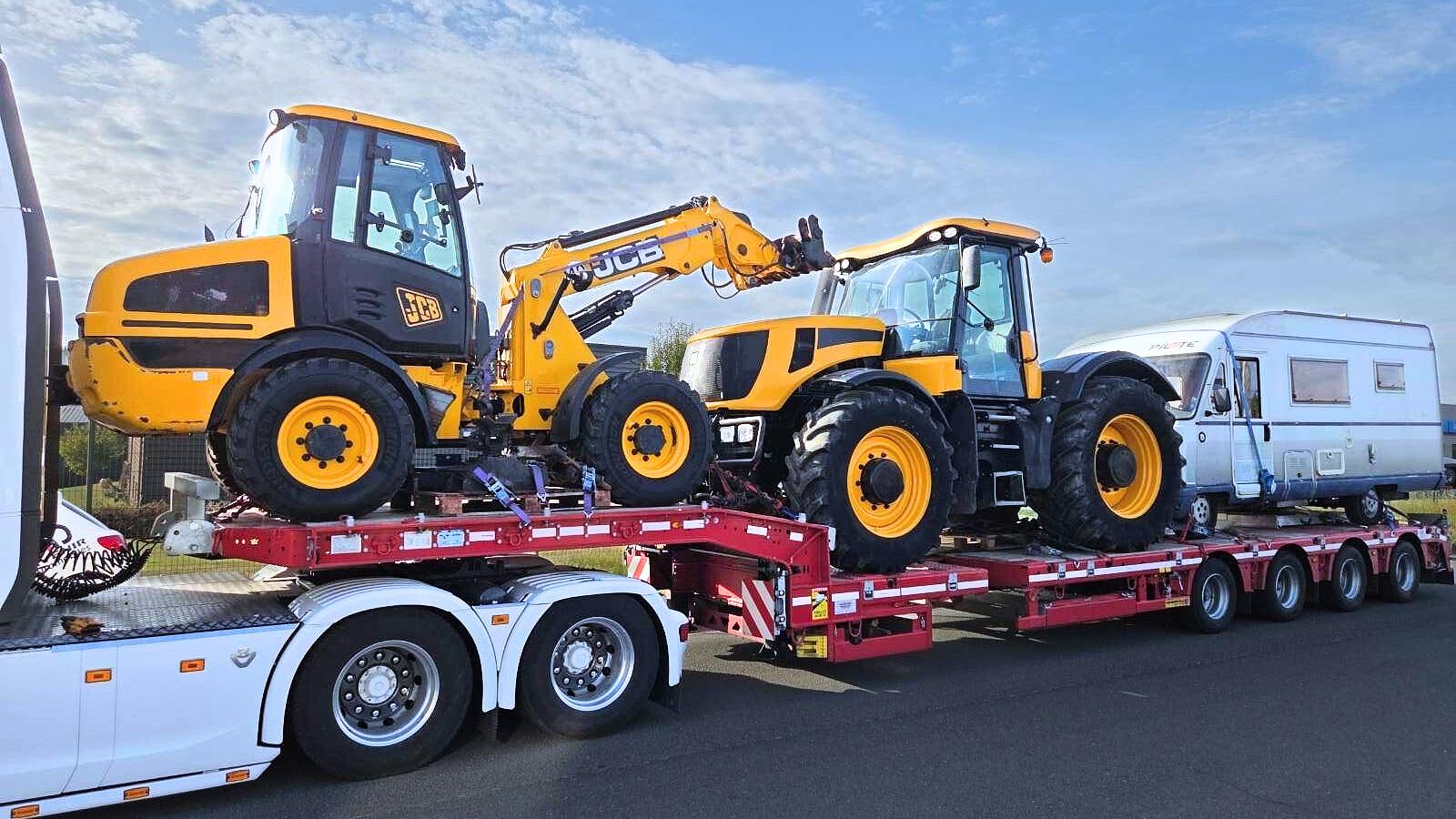 C Nolan Haulage, at work with recent addition to the ever-growing fleet
