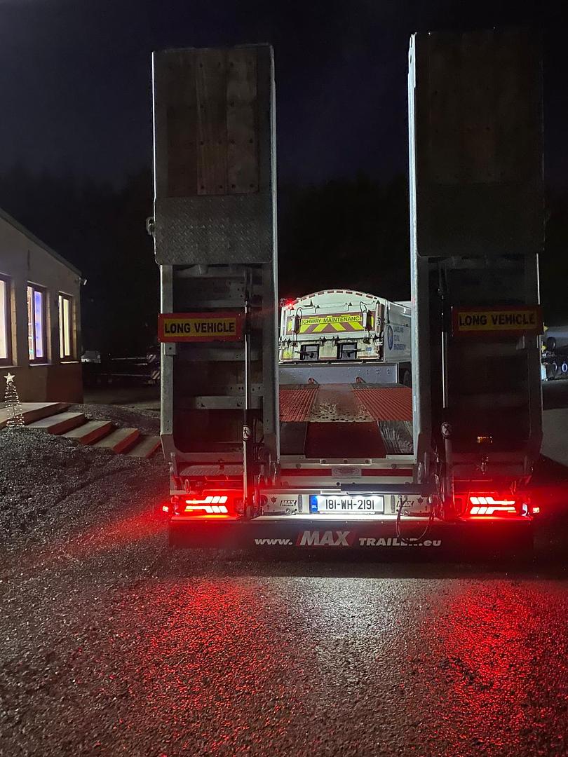 Lakeland Civil Engineering on collection of new MAX Trailer